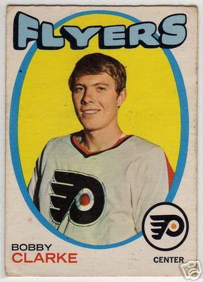 1971/1972 OPC Hockey NHL #114 Bobby Clarke 2nd Year Card, Very Nice!