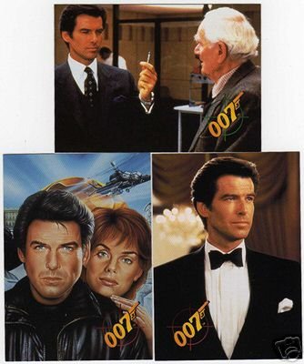 James Bond 007 - GOLDENEYE, 1995, Complete 90 Cards + 3 Inserts By Graffiti Inc