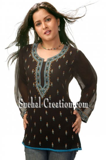 Embroidered Long Tunics