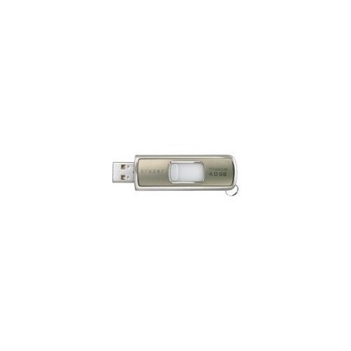 SanDisk 4 GB 4GB Cruzer Titanium USB Flash Drive with U3