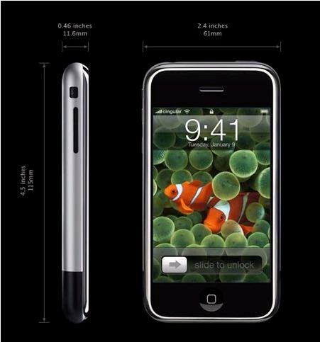 Apple iPhone 8GB - Unlocked Quad Band GSM Phone