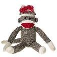 Schylling 22" Sock Monkey Plush - Mr. Magorium