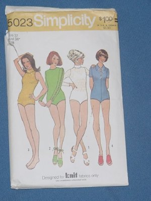 Simplicity 2459 Sewing Pattern Babies Romper Jumper & Knit Body