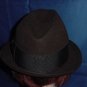 Mens hat  Boyd's hat Brown vintage fedora White of New Haven  No. 82