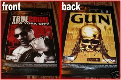 Gun / True Crime New York City - Vinyl Video Game WALLSCROLL