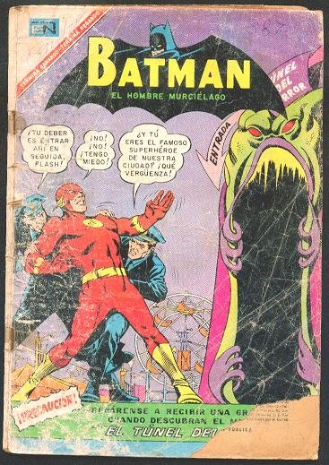 BATMAN # 387 Spanish Mexican Comic 1967 NOVARO