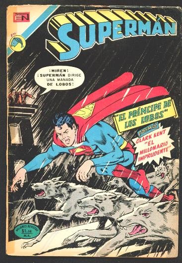 SUPERMAN # 894 Spanish Mexican Comics 1973 NOVARO