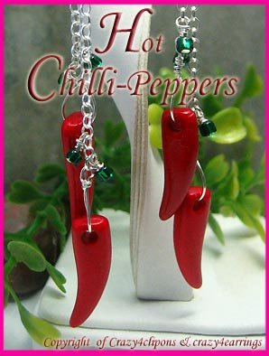 Hot Chilli Peppers Sterling silver