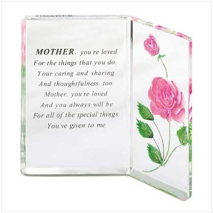 "MOTHER" PLAQUE