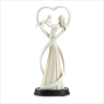 MOTHER AND BABY FIGURINE