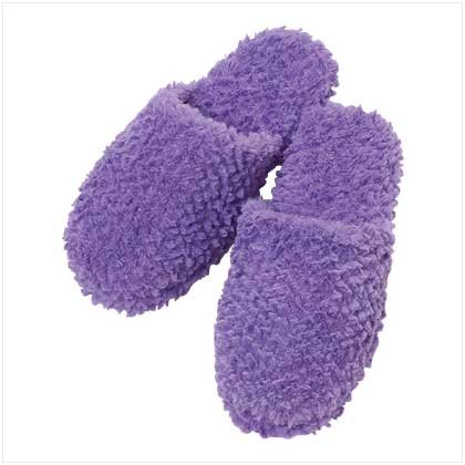 "LAVENDER LUXURY" SLIPPERS