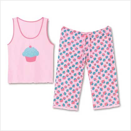 CUPCAKE PAJAMA SET
