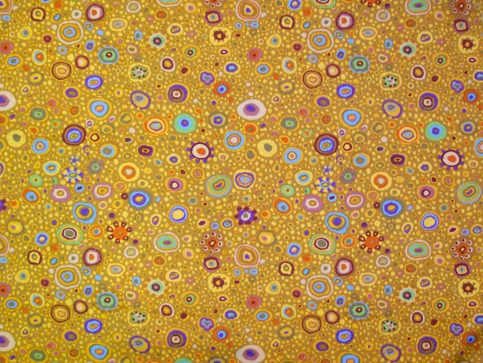 Kaffe Fassett Roman Glass Gold Fabric