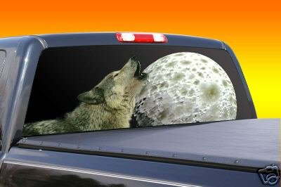 Wolf and the moon