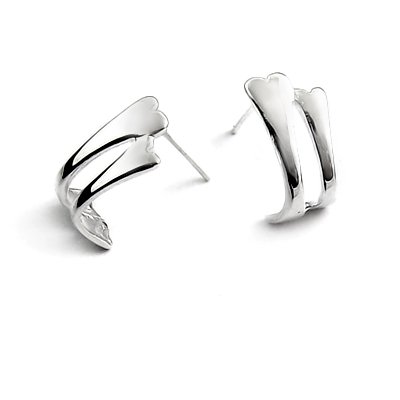 24889- Sterling Silver ear pins