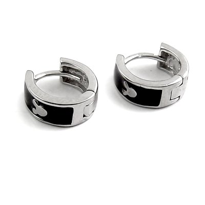 24894-Sterling silver ear pins