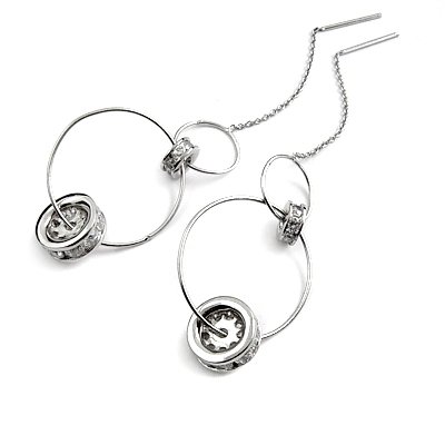 24903-Sterling silver earrings