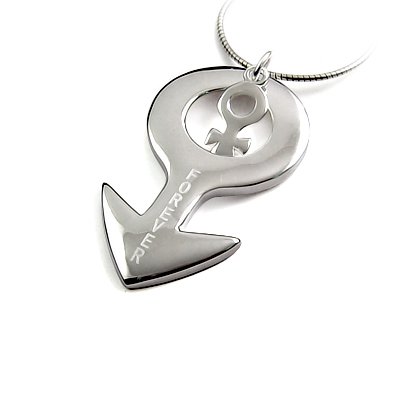 24923- Boy's FOREVER Sterling silver pendant