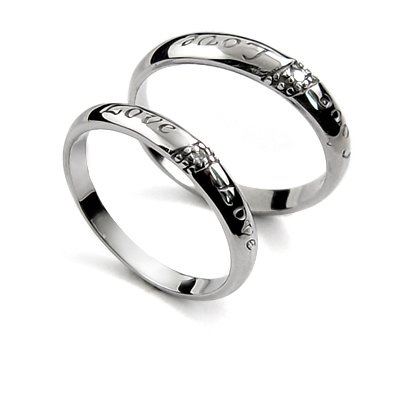 25091-sterling silver platium plated ring