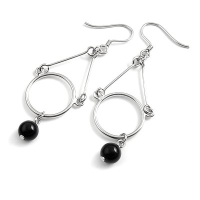 23913-Sterling silver earring
