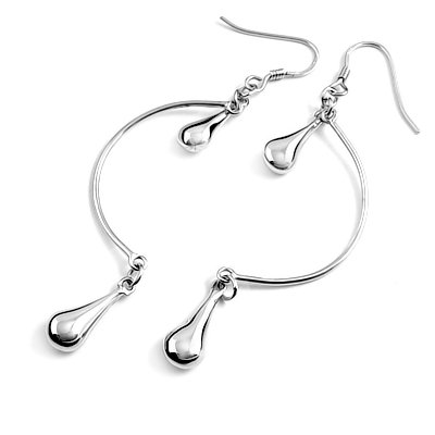 23916-Sterling silver earring