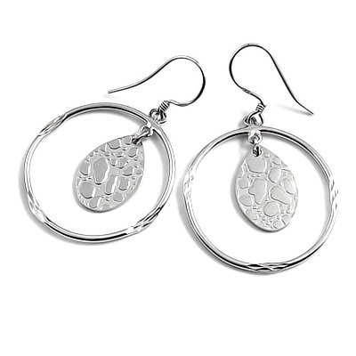 24008-Sterling silver earring