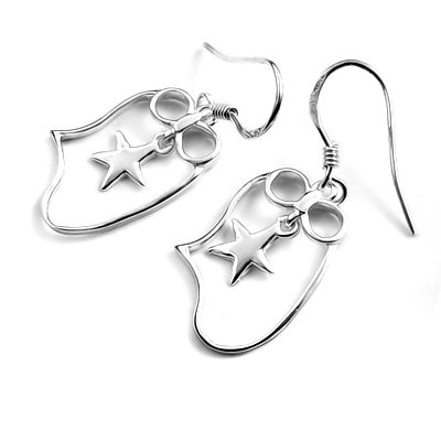 24027-Sterling silver earring
