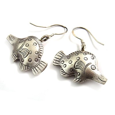 24046-Thailand silver earring