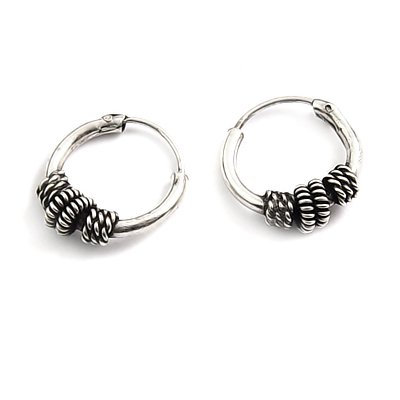 24166- Thailand silver earring