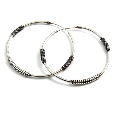 24177-Thailand silver earring