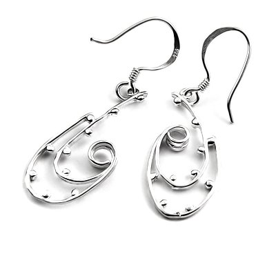 24325-Sterling silver earring