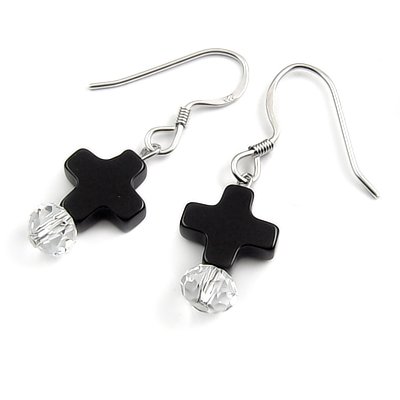 24420-Sterling silver earring