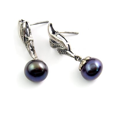 24426-Thailand silver earring