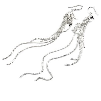 24433-Sterling silver earring