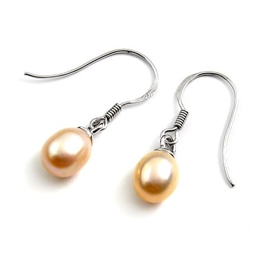 24469-Sterling silver with pearl earring