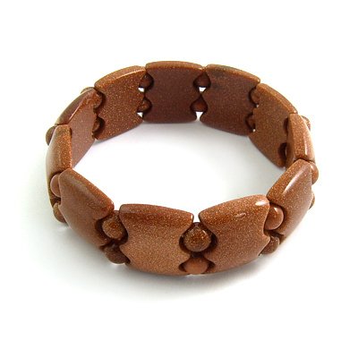 24474-artificail gemstone bracelet