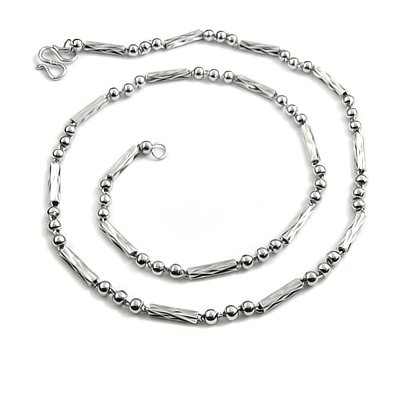 24529-men's sterling silver necklace