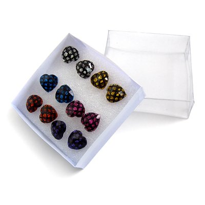 24551- resin with alloy earring