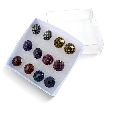 24552- resin with alloy earring