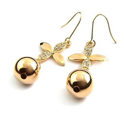 24564-alloy with stone earring