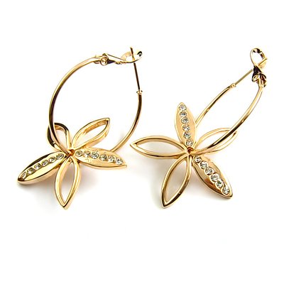 24578-alloy with stone earring
