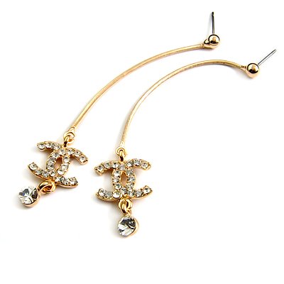 24580-alloy with rhinestoe earring