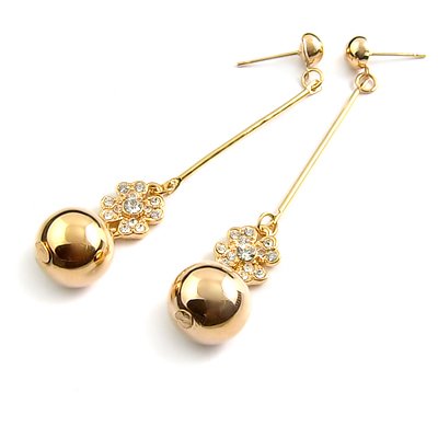 24581-alloy with rhinestoe earring