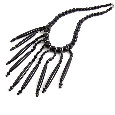 24625-resin with alloy necklace