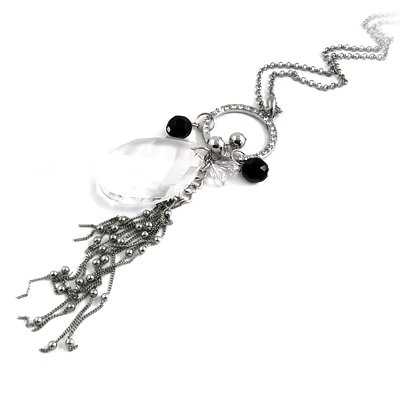 24634-resin with alloy necklace