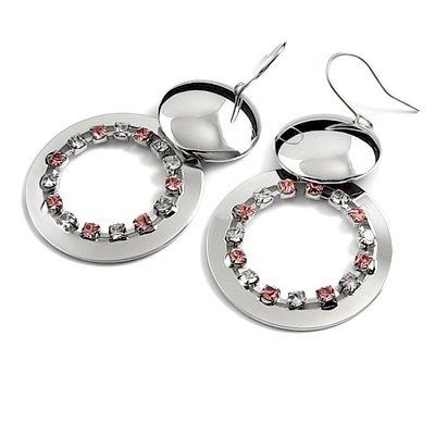 24736-alloy with rhinestoe earring