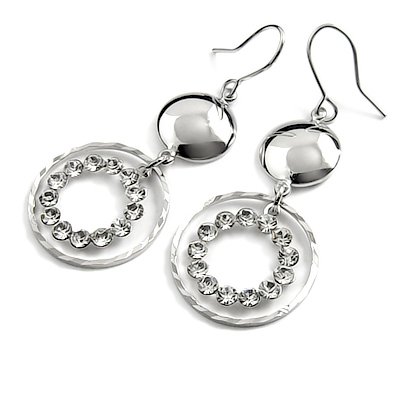 24737-alloy with rhinestoe earring