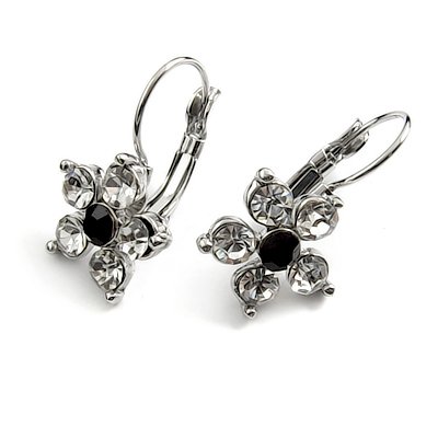 24746- alloy with rhinestoe earring