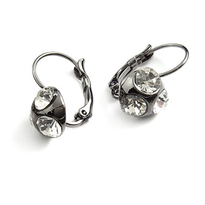 24749-alloy with rhinestoe earring