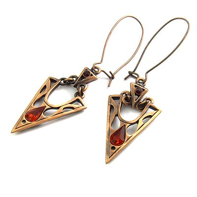 24760-alloy with rhinestoe earring